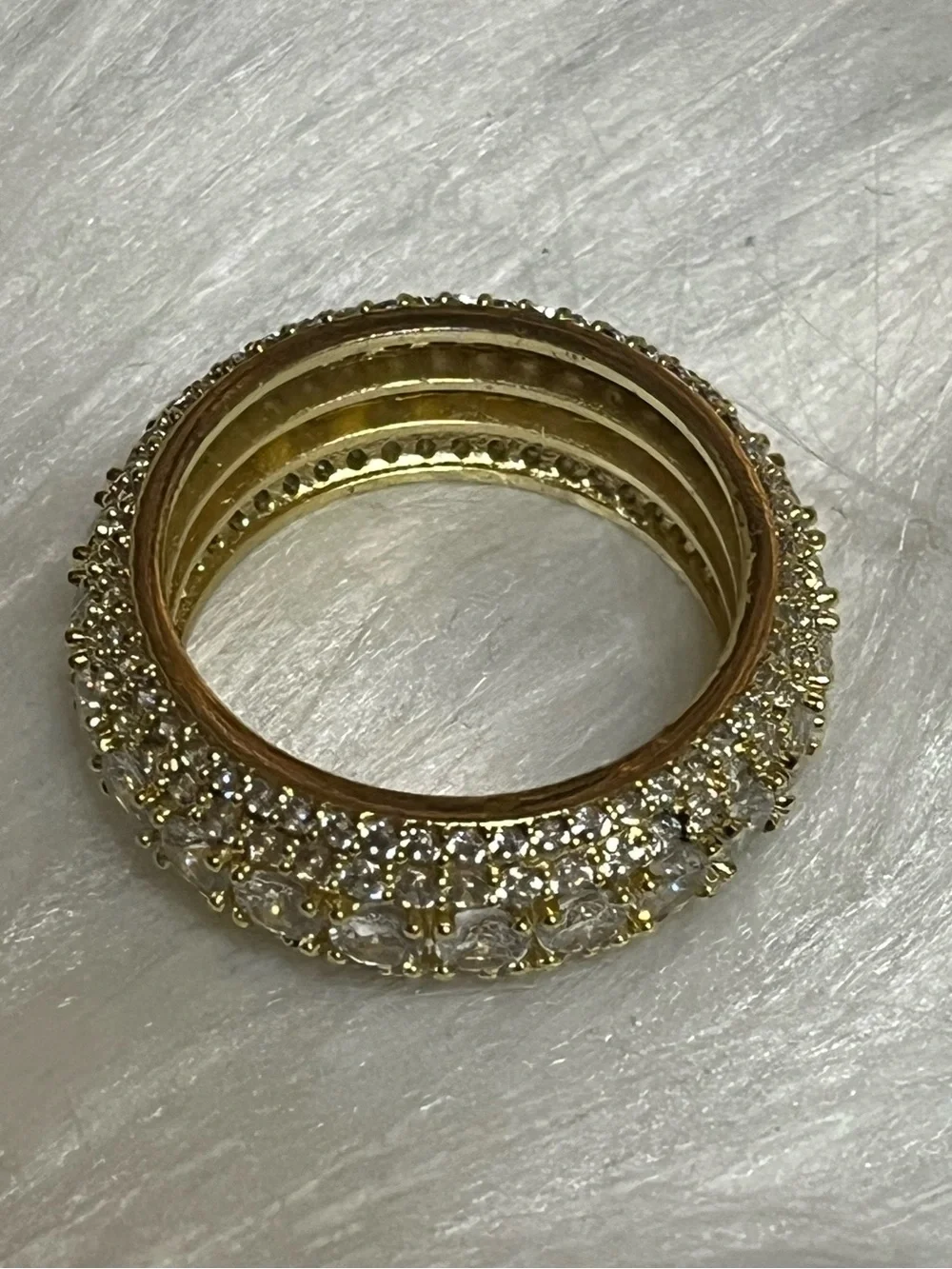 Multi Row Men's Ring